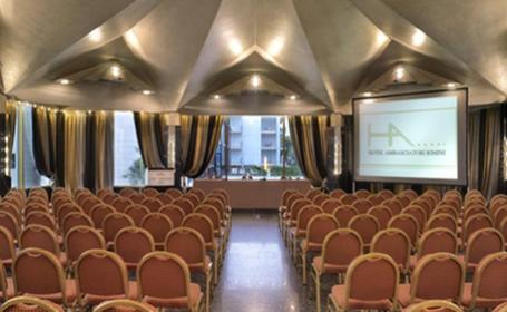 Impianto per sala congressi<br>
Hotel Ambasciatori